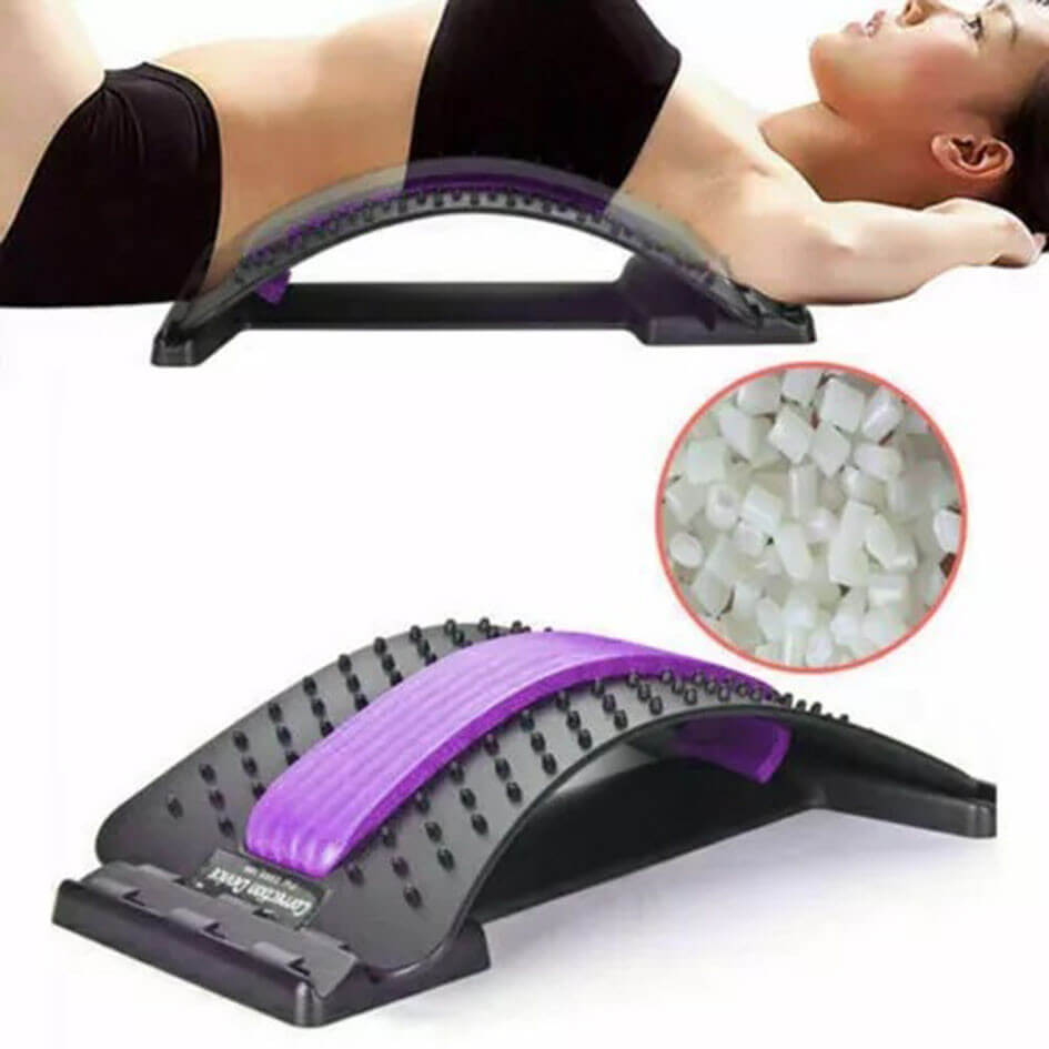 MASAJEADOR ESPALDA & ESTIRAMIENTO LUMBAR
