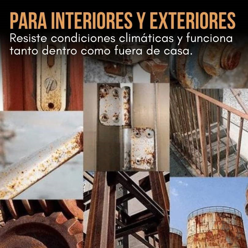 PINTURA ELIMINADOR DE OXIDO - RECUPERA EL BRILLO DE TUS METALES