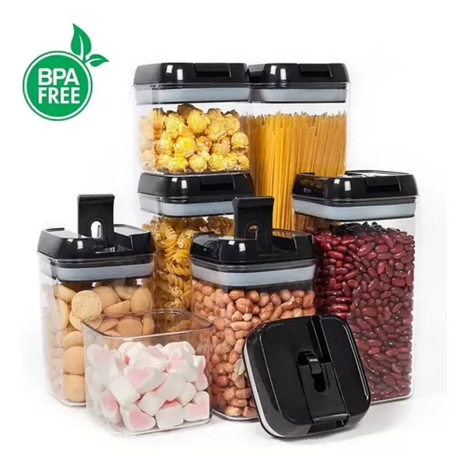 ORGANIZADORES DE COCINA SET 7 FRASCOS