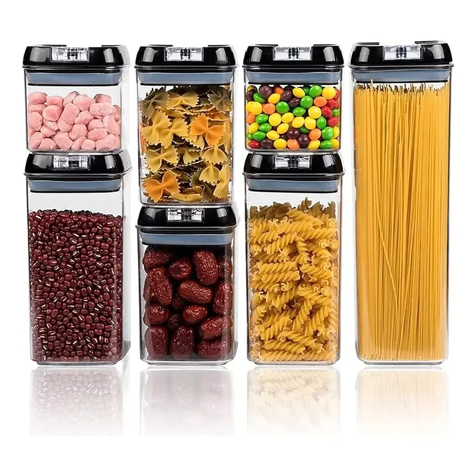 ORGANIZADORES DE COCINA SET 7 FRASCOS