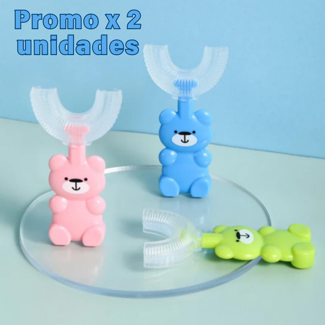 2 CEPILLOS DE DIENTES EN U PARA BEBE O NIÑOS