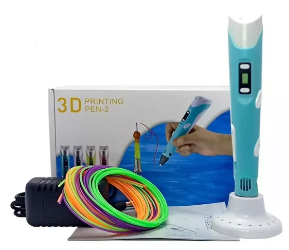 LÁPIZ DE IMPRESIÓN 3D BOLIGRAFO DIDÁCTICO + FILAMENTOS