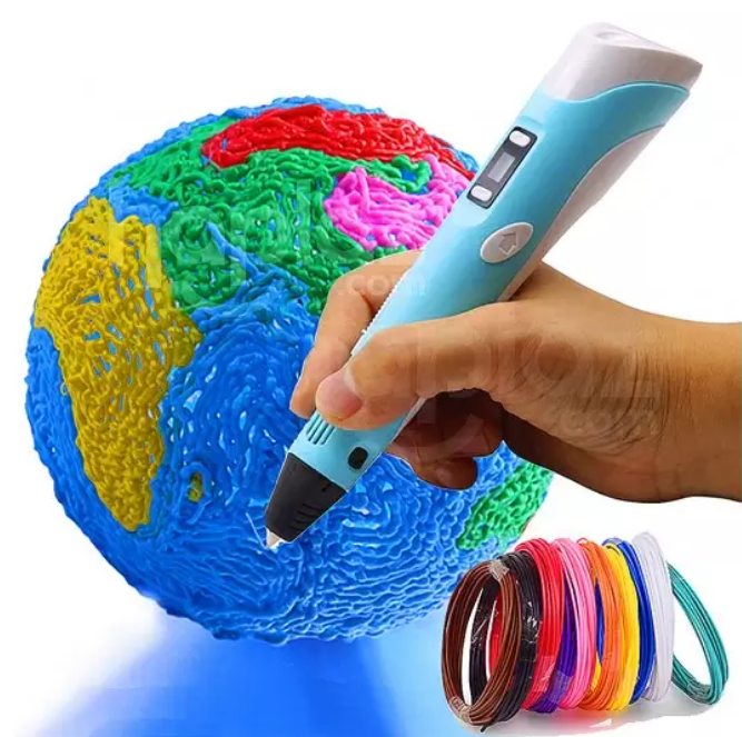 LÁPIZ DE IMPRESIÓN 3D BOLIGRAFO DIDÁCTICO + FILAMENTOS