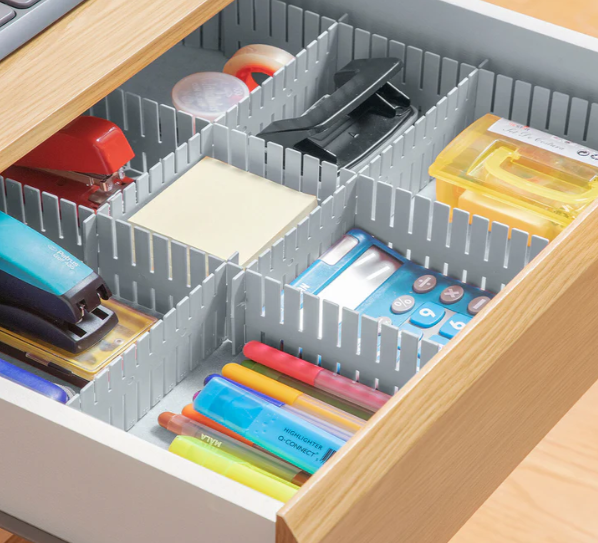 ORGANIZADOR DE CAJONES AJUSTABLE CON REJILLA