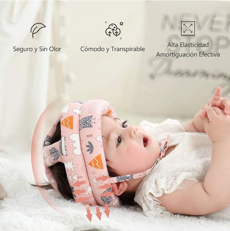 2 GORROS PROTECTOR DE CABEZA PARA NIÑOS – ANTIGOLPES Y ANTICAÍDAS