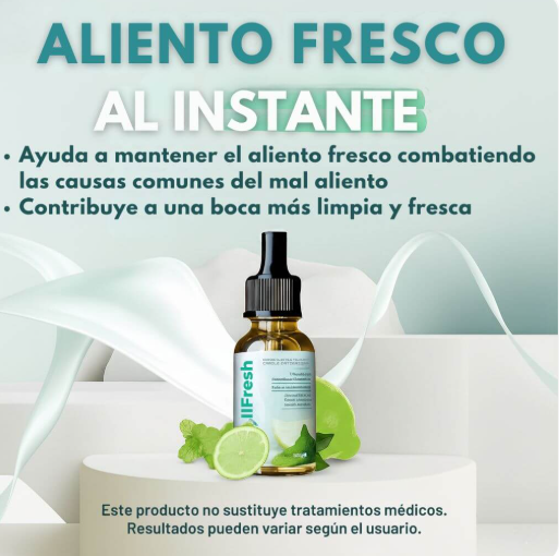 WELL FRESH™ | GOTAS NATURALES PARA EL MAL ALIENTO