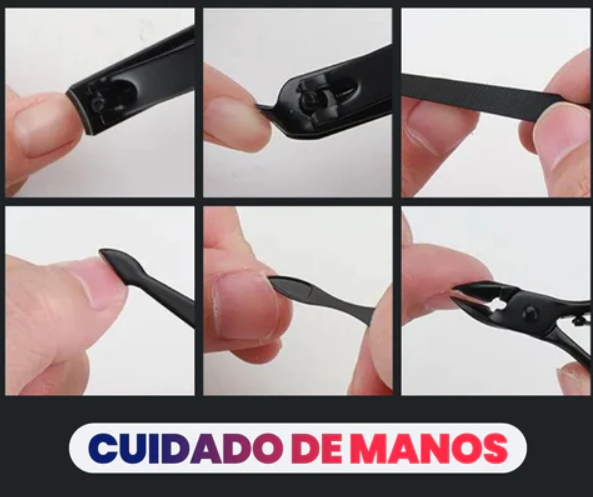KIT DE MANICURA Y PEDICURA 18 PIEZAS