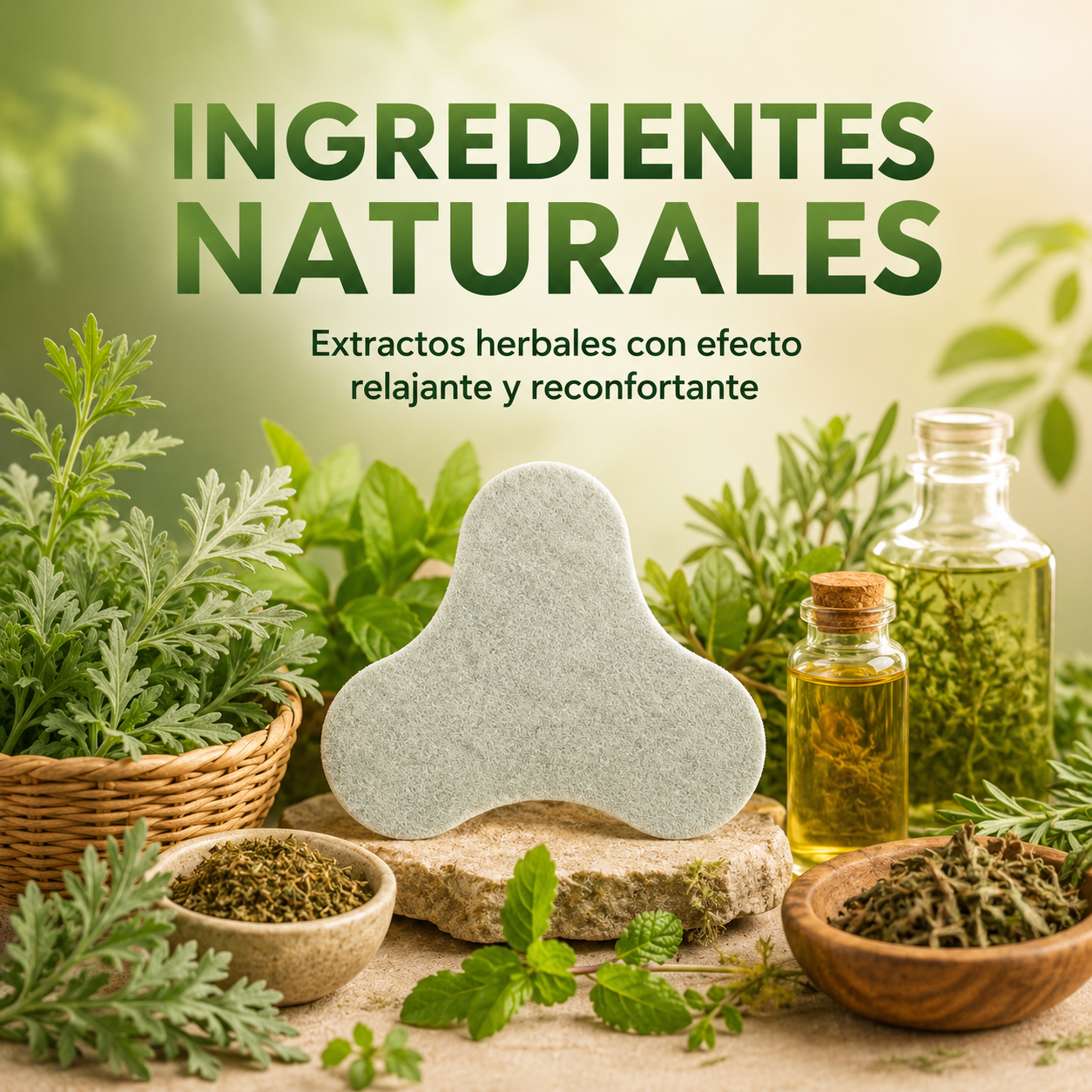 PARCHES HERBALES ALIVIO CERVICAL
