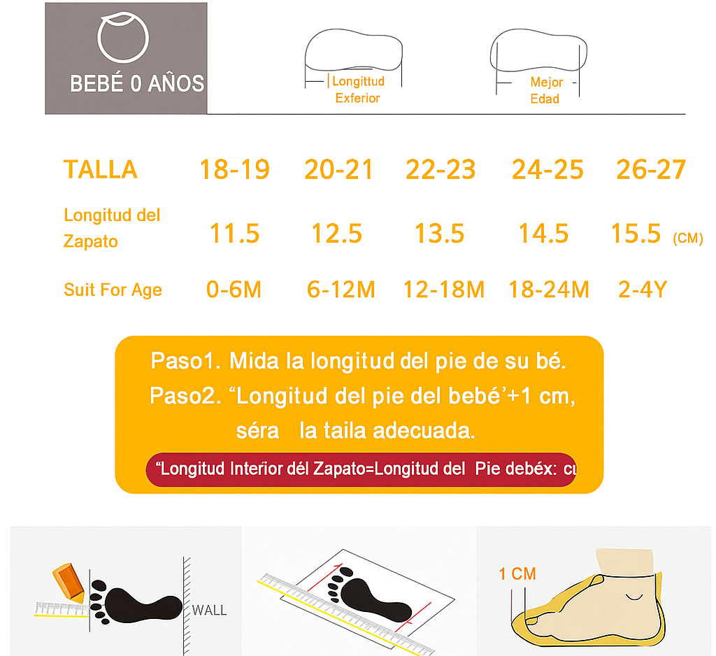 ZAPATOS CALCETINES PARA BEBÉS Y NIÑOS CON SUELA DE GOMA ANTIDESLIZANTE