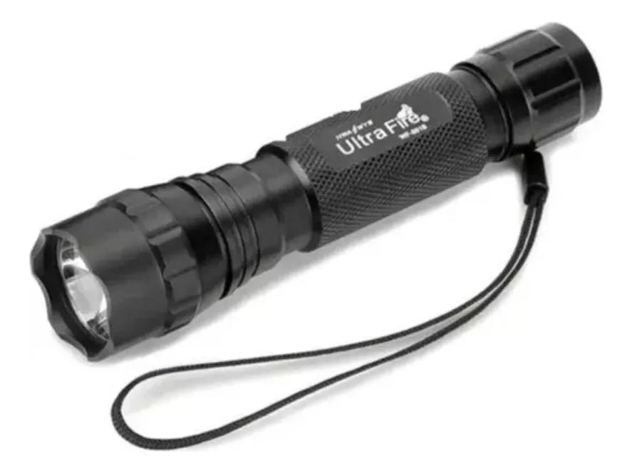 LINTERNA TÁCTICA SWAT LED METÁLICA RECARGABLE