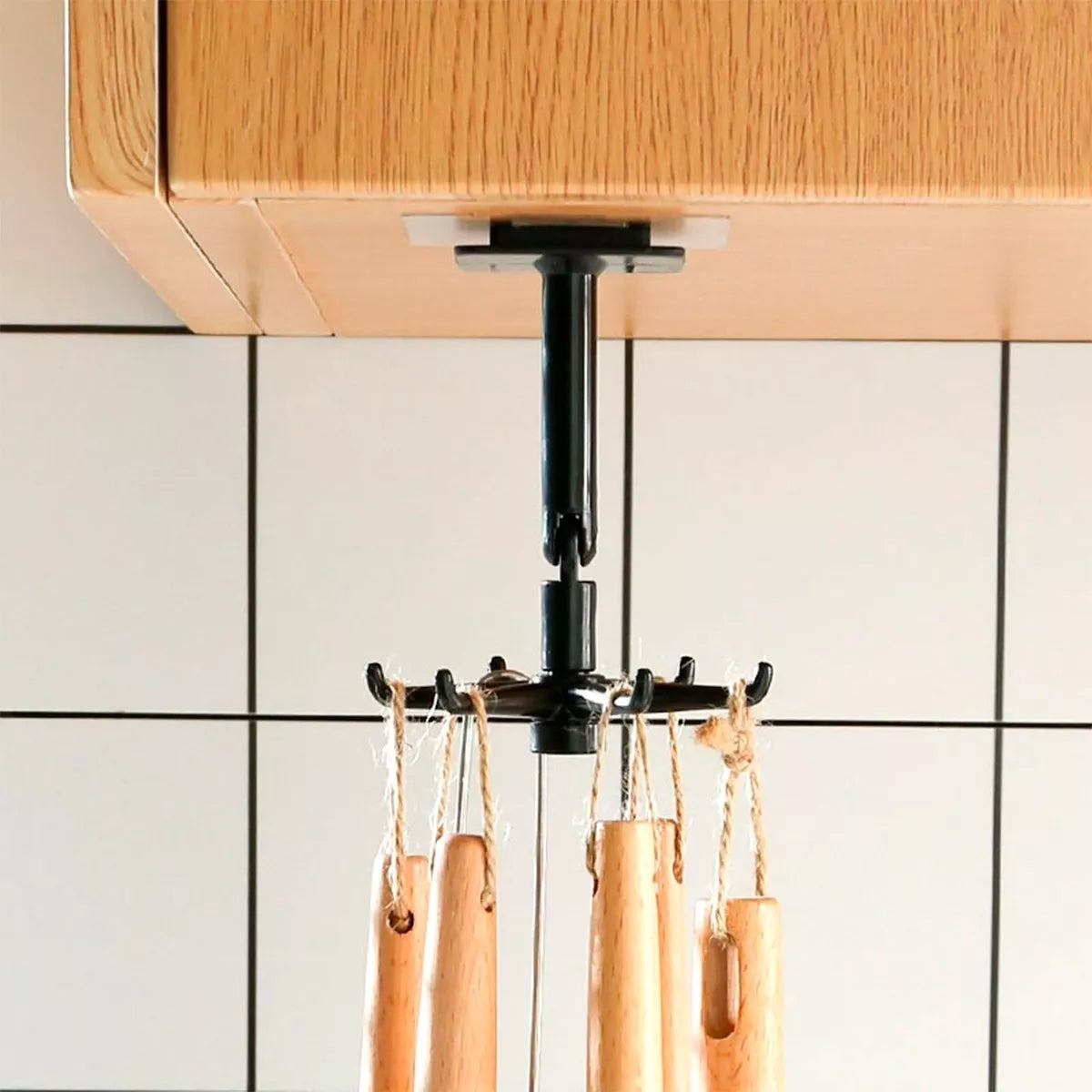3 SOPORTES GIRATORIO ADHESIVO MULTIUSOS PARA COCINA