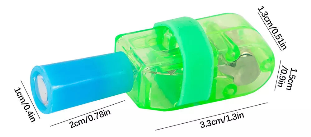 ANILLOS PROYECTORES DE LUZ LED PARA DEDOS CON DIBUJOS ANIMADOS PARA NIÑOS