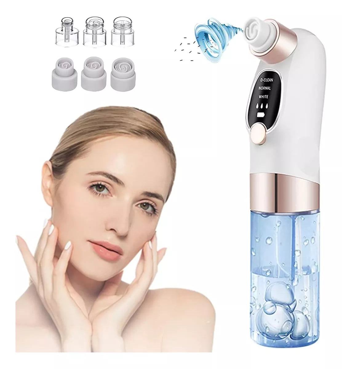 EXTRACTOR HIDROFACIAL DE IMPUREZAS