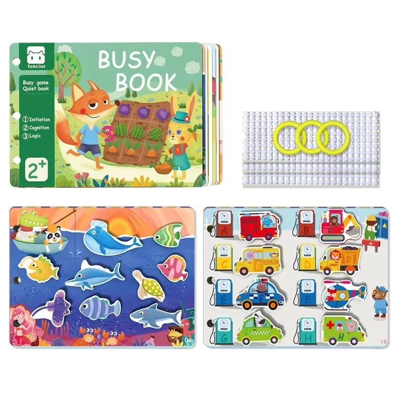 LIBRO DIDÁCTICO INTERACTIVO PARA NIÑOS | APRENDIZAJE DIVERTIDO