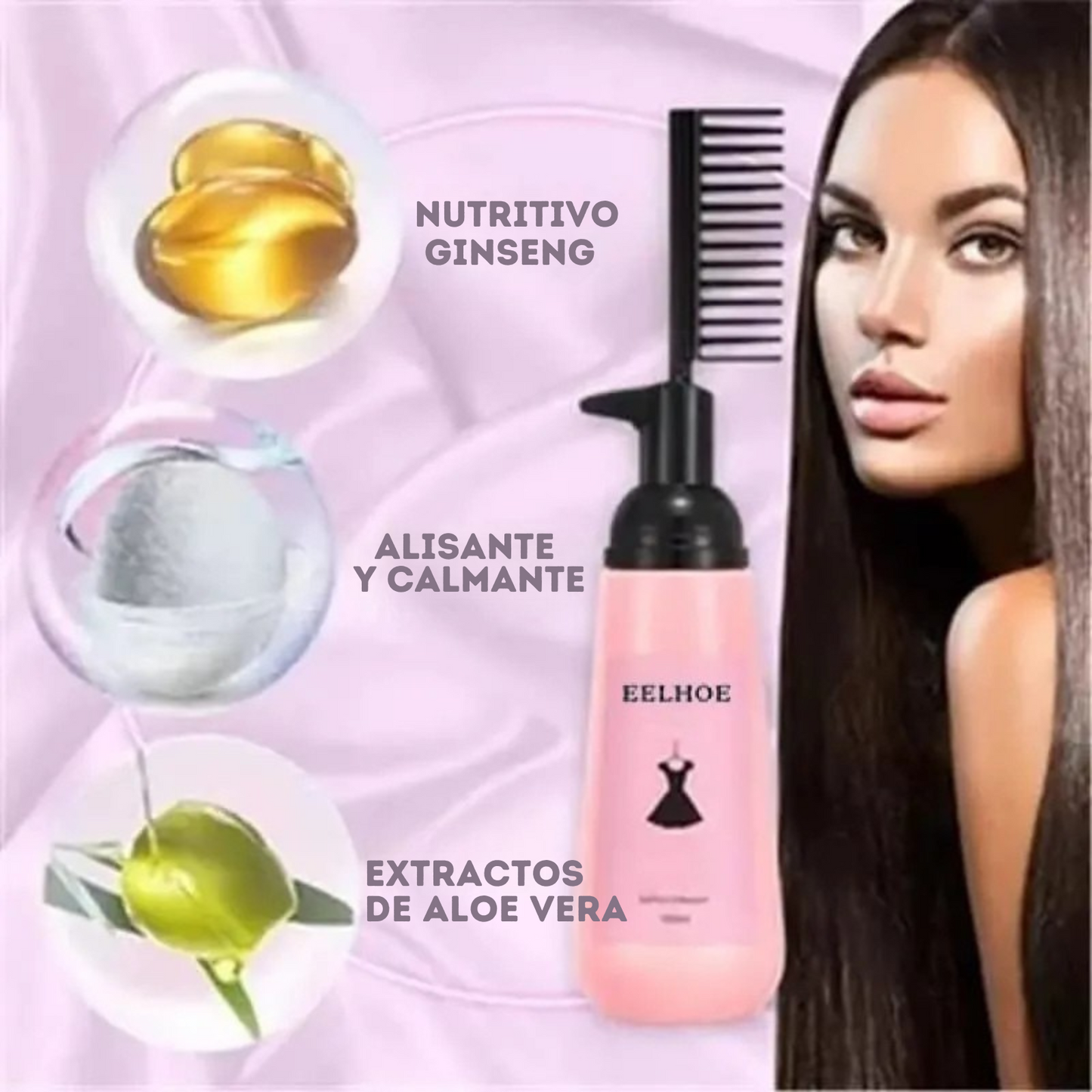 CREMA ALISADORA – CABELLO LISO Y BRILLANTE AL INSTANTE