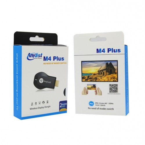 ANYCAST M4 PLUS – ADAPTADOR HDMI INALÁMBRICO PARA DUPLICAR PANTALLA
