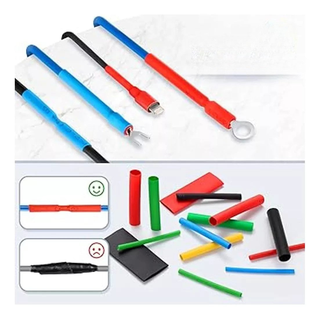 SET DE TUBOS TERMORRETRÁCTILES PARA AISLAMIENTO ELÉCTRICO