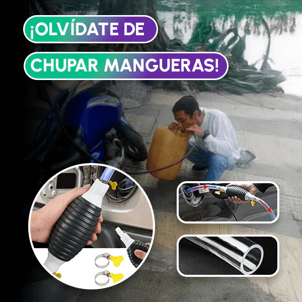 Bomba de gasolina succionadora