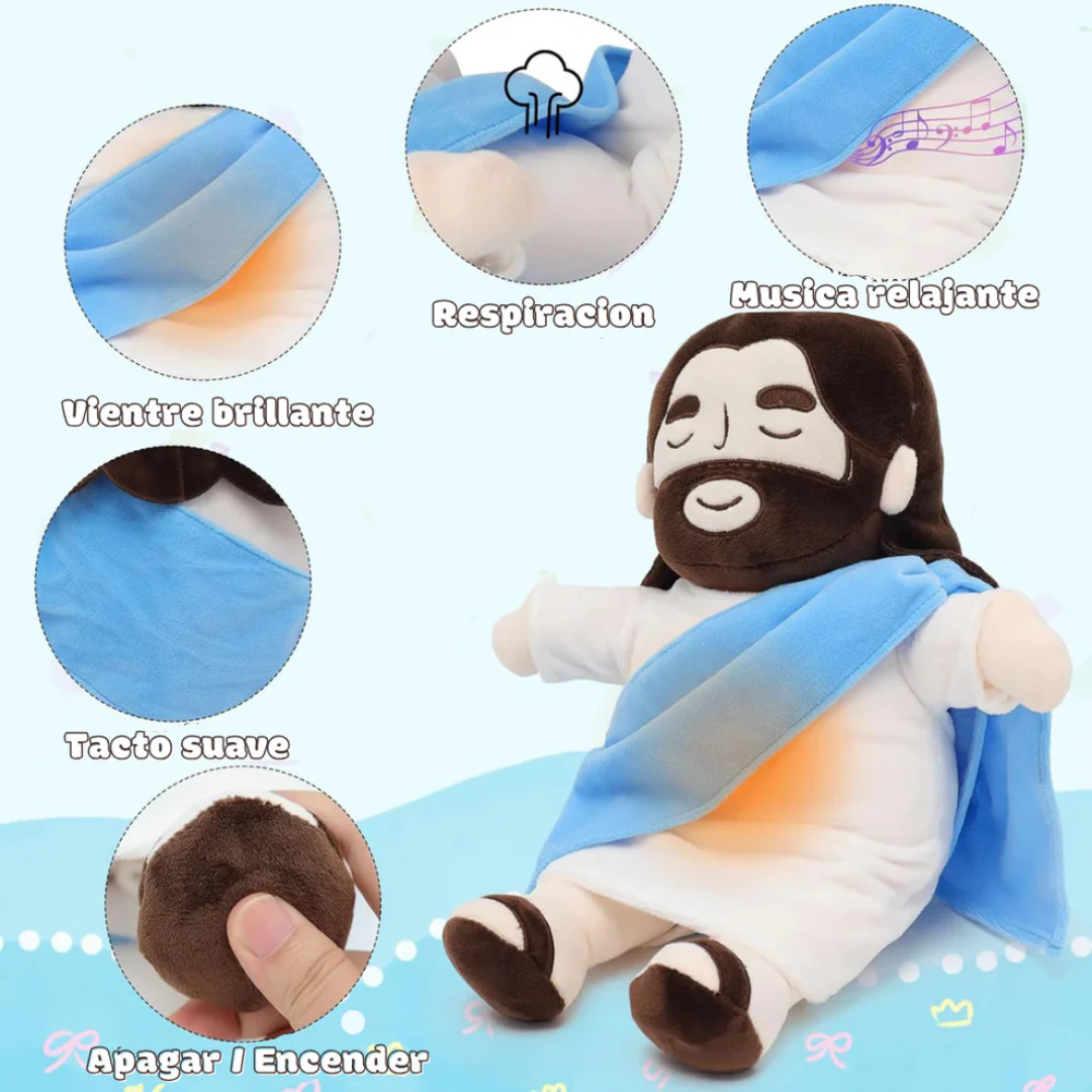JESÚS QUE RESPIRA – PELUCHE CON MÚSICA Y LUCES