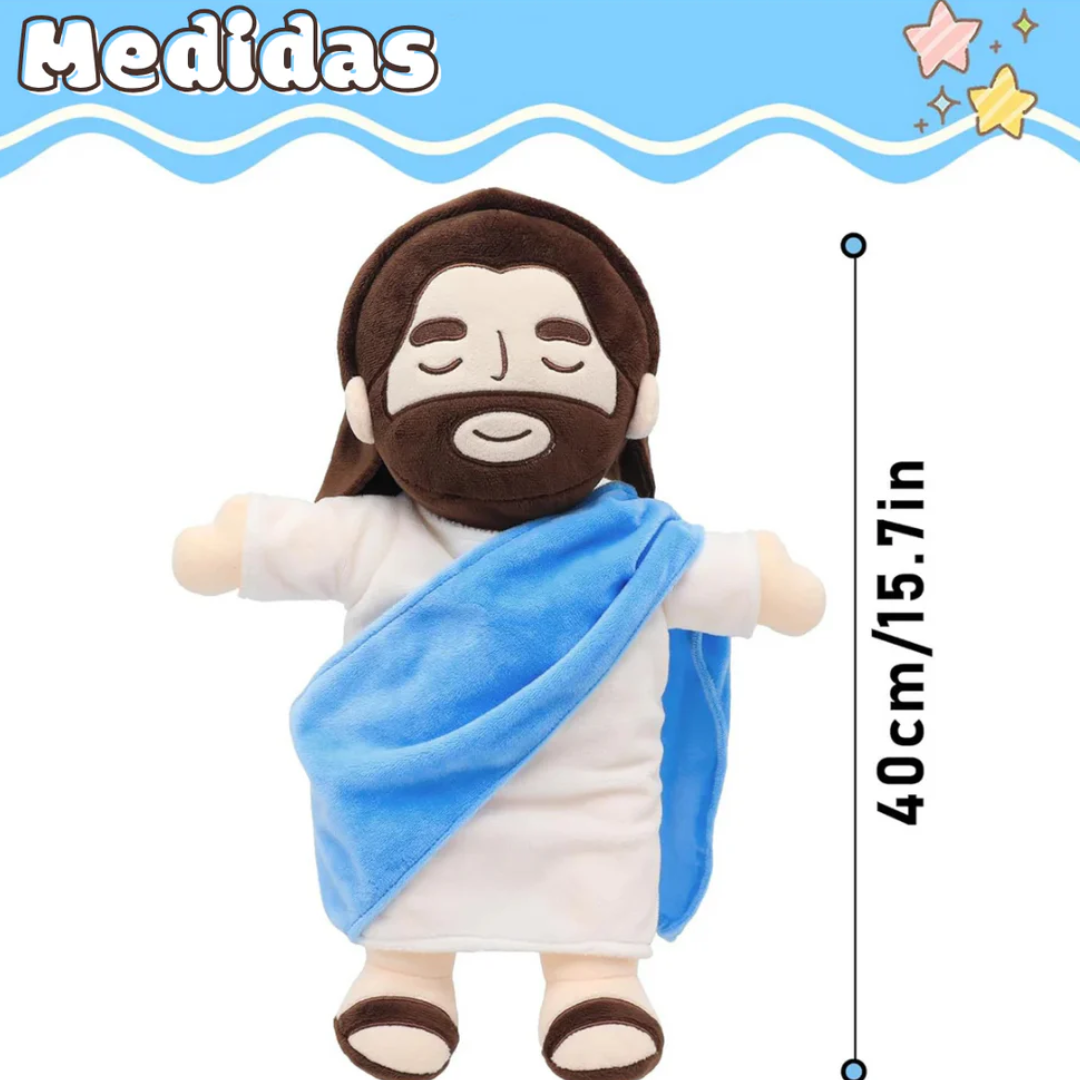 JESÚS QUE RESPIRA – PELUCHE CON MÚSICA Y LUCES