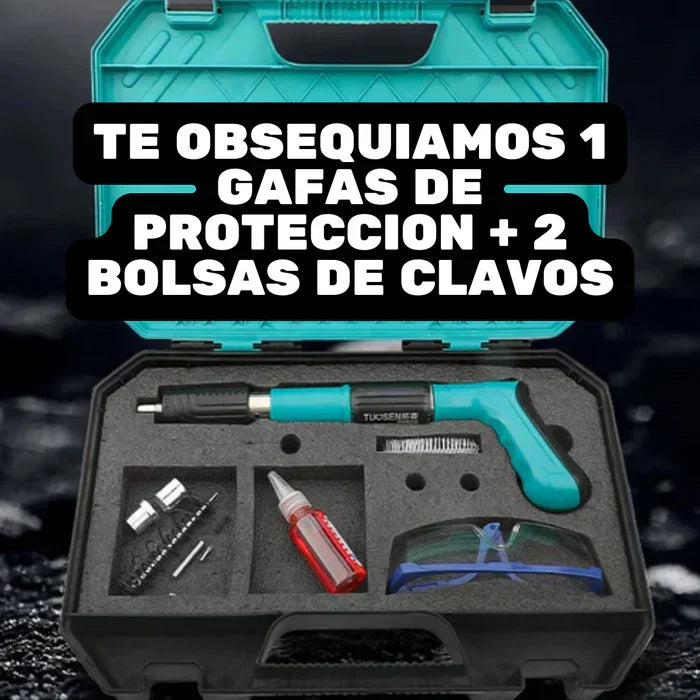 Kit Remachadora avanzada PREMIUM + gafas de seguridad