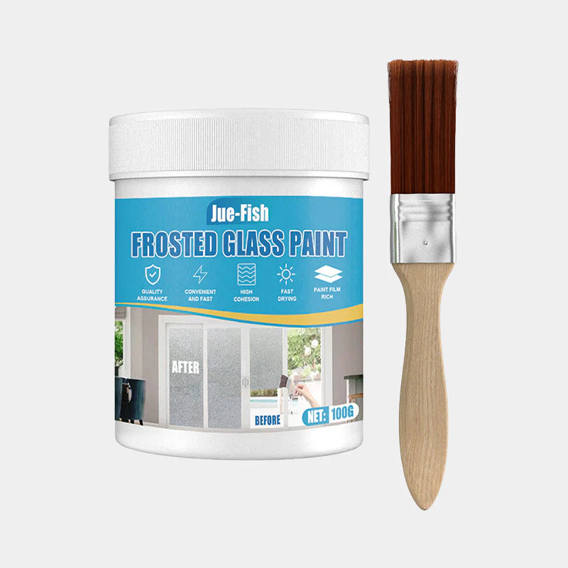 Pintura esmerilada para vidrios
