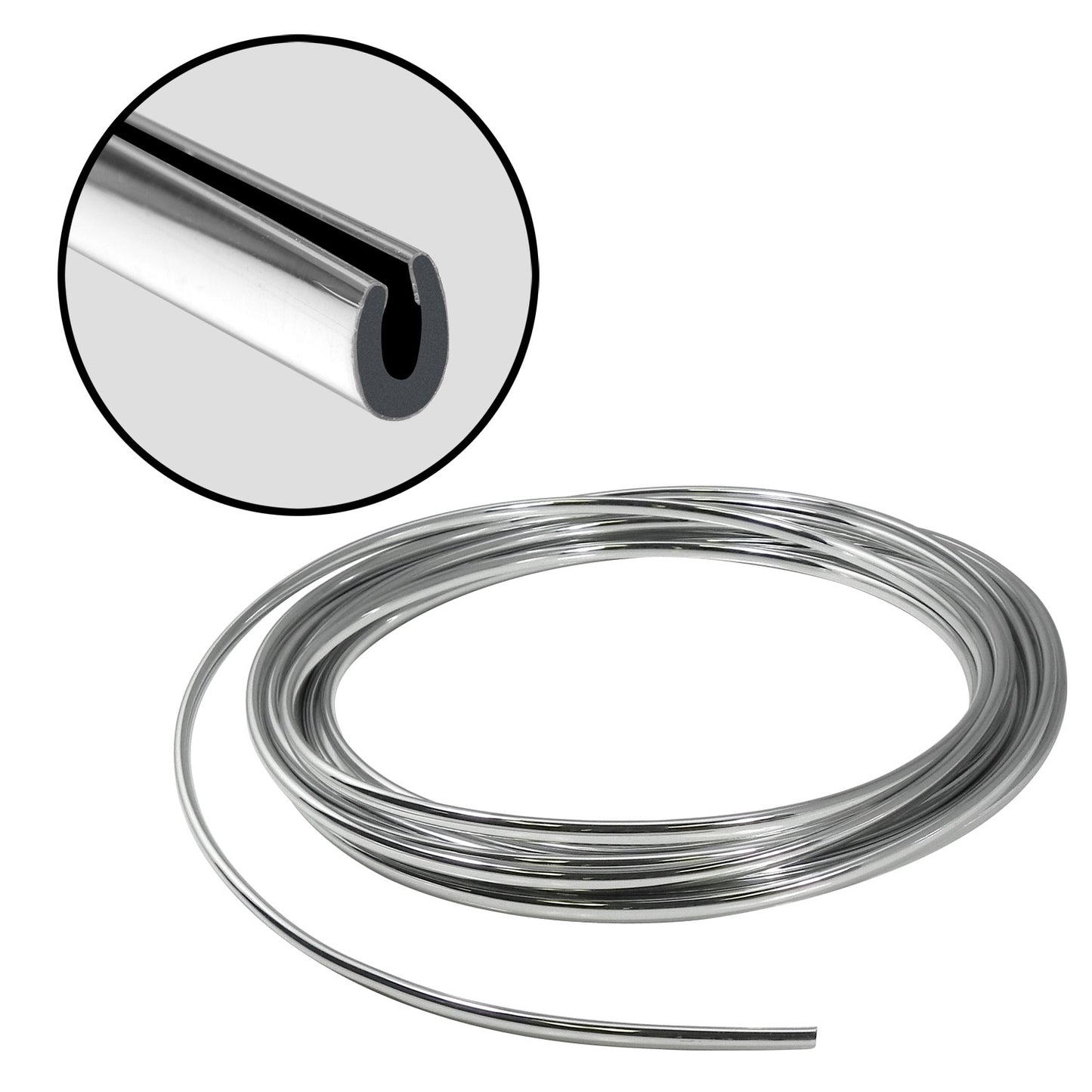 TIRA PROTECTORA FLEXIBLE PARA BORDE DE PUERTA DE AUTO