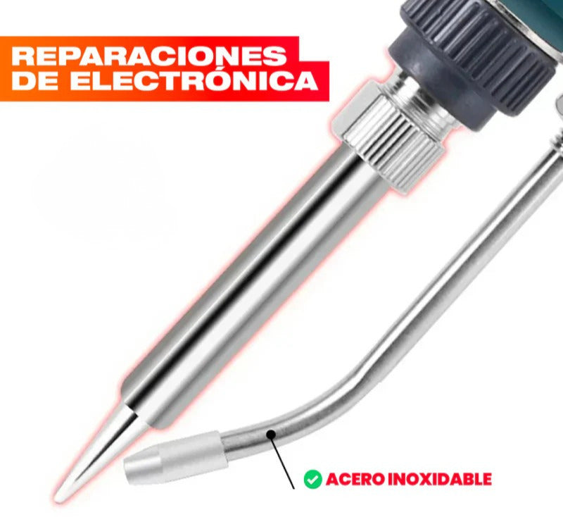 PISTOLA DE SOLDADURA ELÉCTRICA 80W CON PANTALLA DIGITAL LED