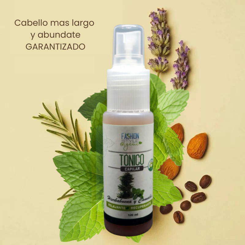 Serum natural para el crecimiento del cabello + guia para cuidado del cabello GRATIS