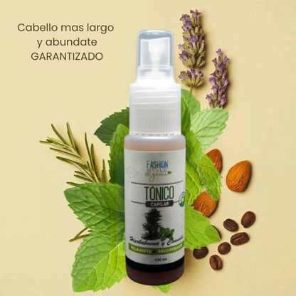 Serum natural para el crecimiento del cabello + guia para cuidado del cabello GRATIS