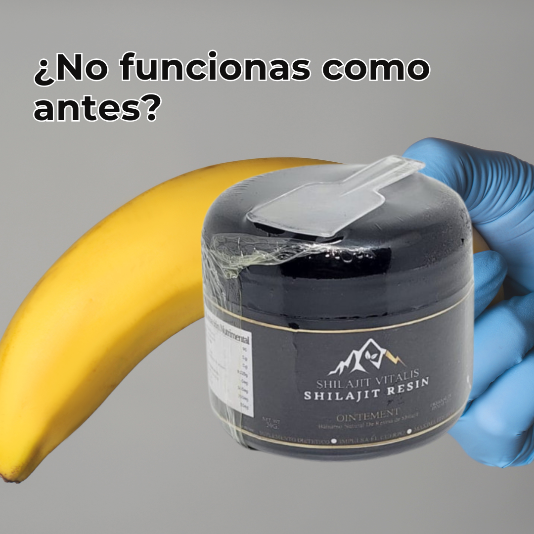 Shilajit, mas potencia, mas fuerza