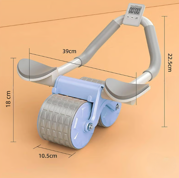 RODILLO ABDOMINAL CON REBOTE AUTOMÁTICO