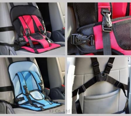 Silla con Arnés y Cinturón de Seguridad para Bebé/Niño