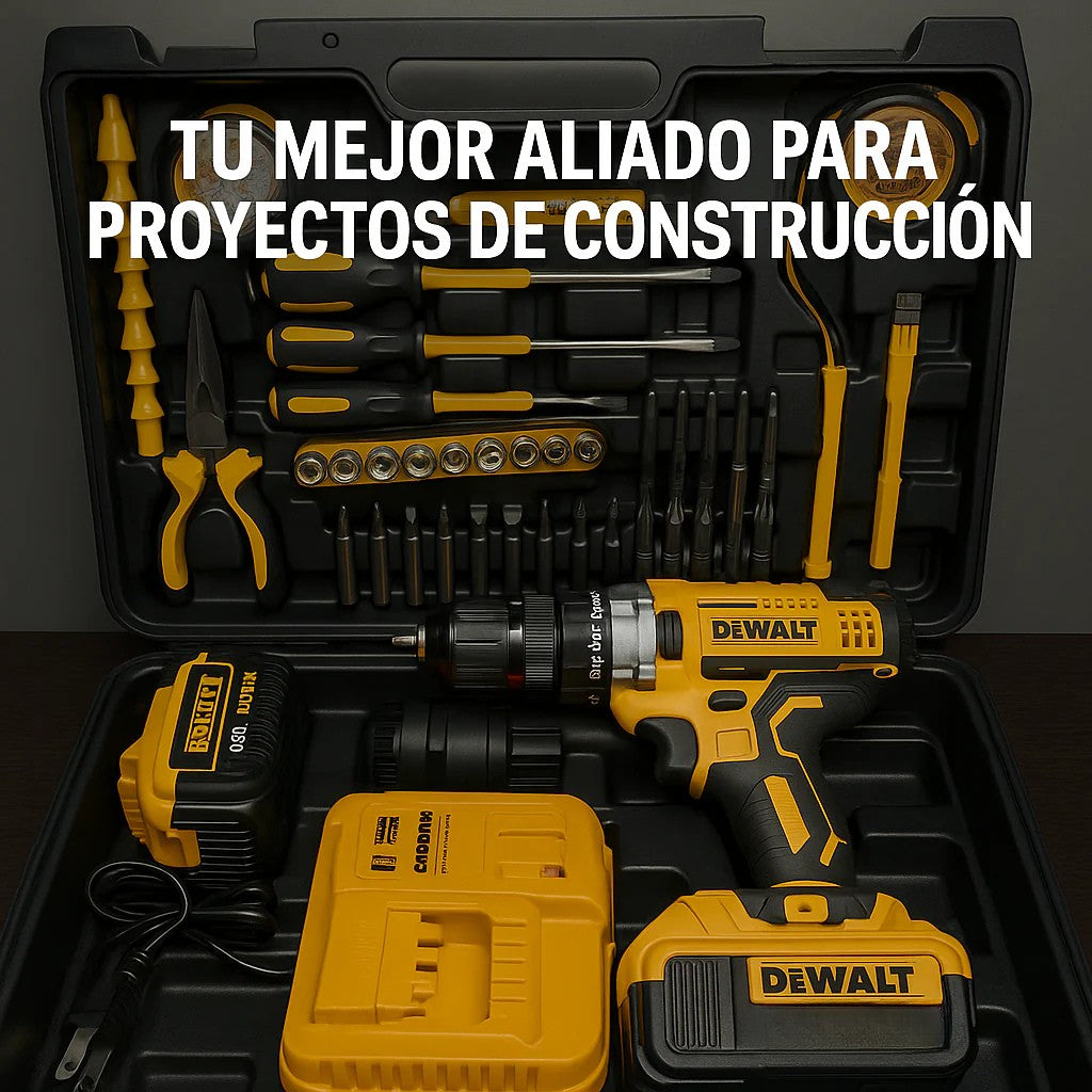TALADRO INALÁMBRICO – POTENCIA, PRECISIÓN Y PORTABILIDAD EN UN SOLO EQUIPO