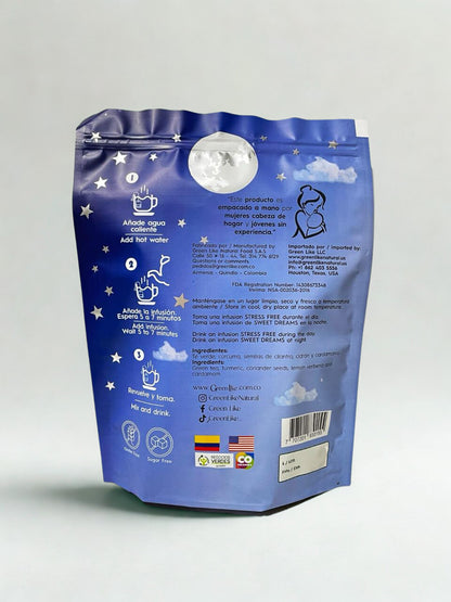 TÉ DE LOS DIOSES – INFUSIÓN DÚO ANTI ESTRÉS & MEJORA DEL SUEÑO – 100% NATURAL