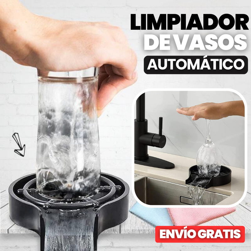 LAVADOR AUTOMÁTICO DE VASOS A PRESIÓN