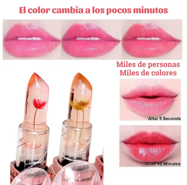 EL SECRETO DE LABIOS HIDRATADOS CRISTAL GLOSS PRINCESS KIT X2 LABIALES
