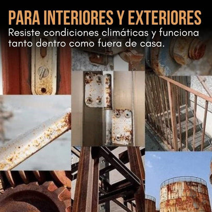 PINTURA ELIMINADOR DE OXIDO - RECUPERA EL BRILLO DE TUS METALES