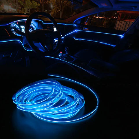 TIRA DE LUCES LED PARA INTERIOR DEL AUTOMÓVIL