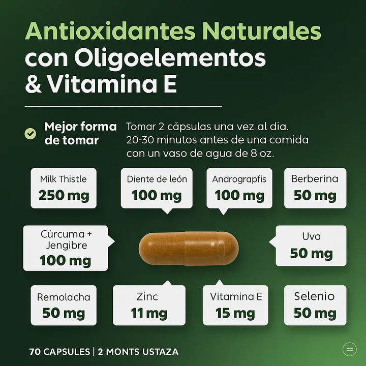 LIVER CLEANSE DÉTOX – LIMPIA Y DESINTOXICA TU HÍGADO DE FORMA NATURAL