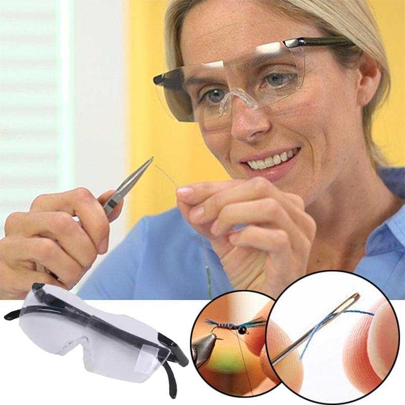 LENTES CON AUMENTO Y LUCES LED