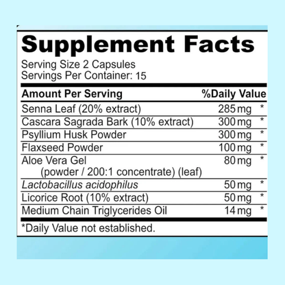 15 days CLEANSE  -limpiador intestinal