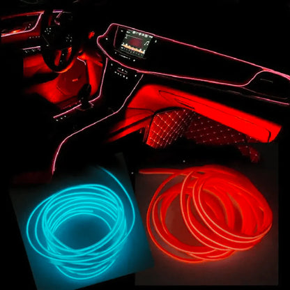 TIRA DE LUCES LED PARA INTERIOR DEL AUTOMÓVIL