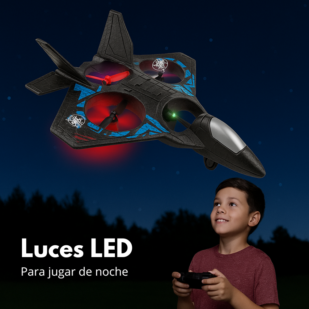 AVIÓN 360 ACROBÁTICO CON CONTROL REMOTO – ¡DIVERSIÓN GARANTIZADA!