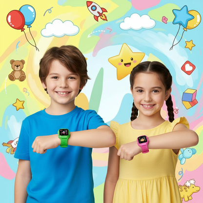 RELOJ INTELIGENTE CON GPS, CÁMARA Y BOTÓN SOS PARA NIÑOS