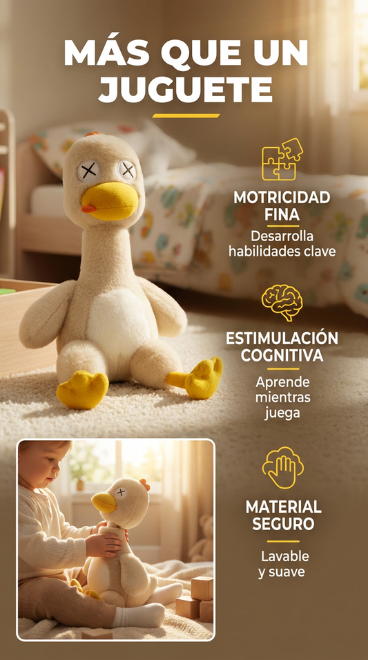 Pato de Peluche Desmontable