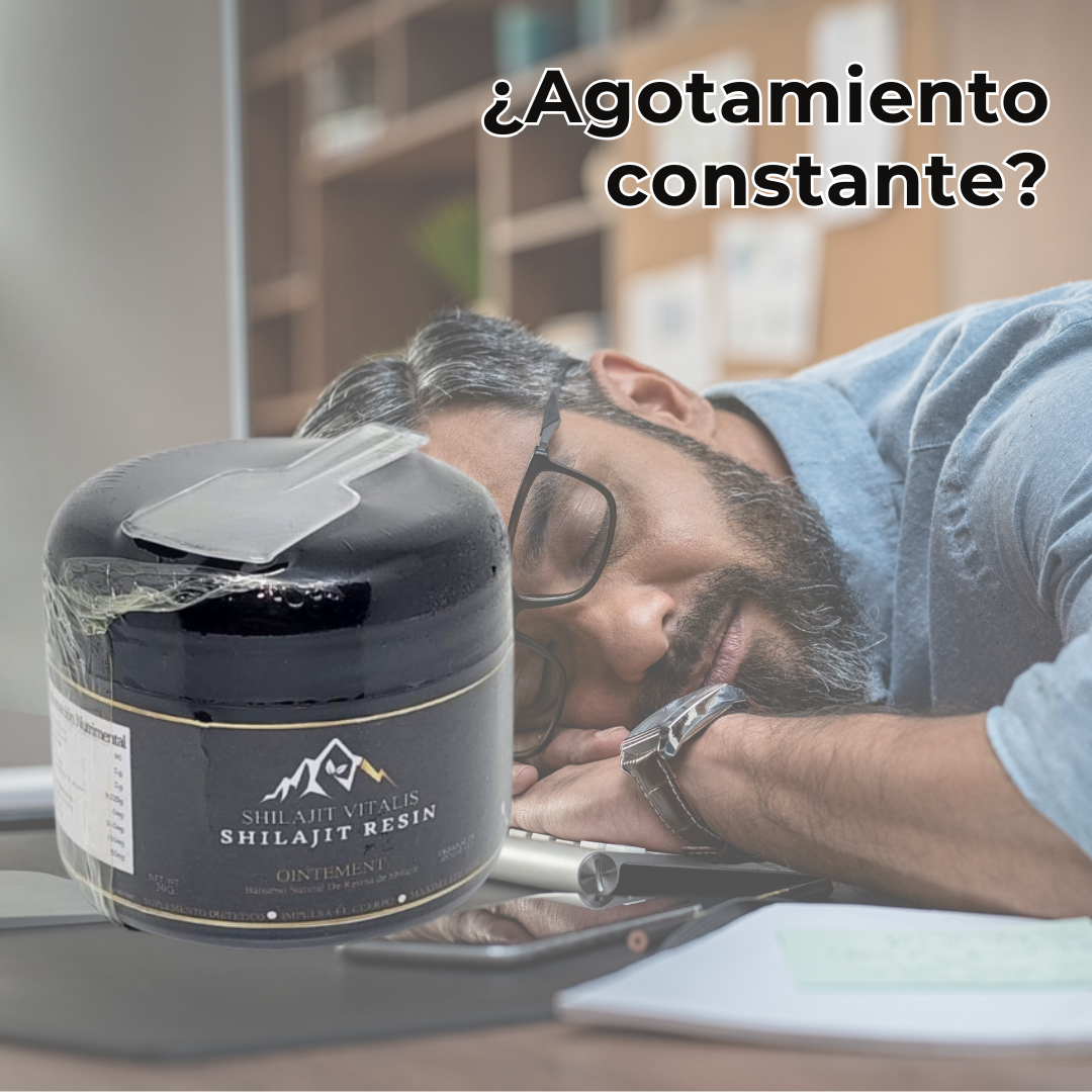 Shilajit, mas potencia, mas fuerza