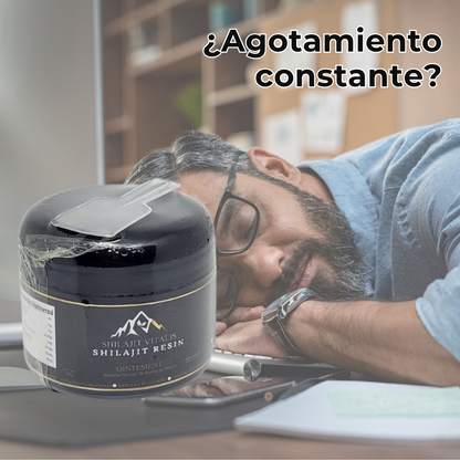 Shilajit, mas potencia, mas fuerza