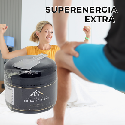 Shilajit, mas potencia, mas fuerza