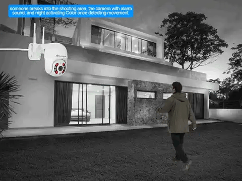 CÁMARA DE SEGURIDAD HD WIFI IMPERMEABLE